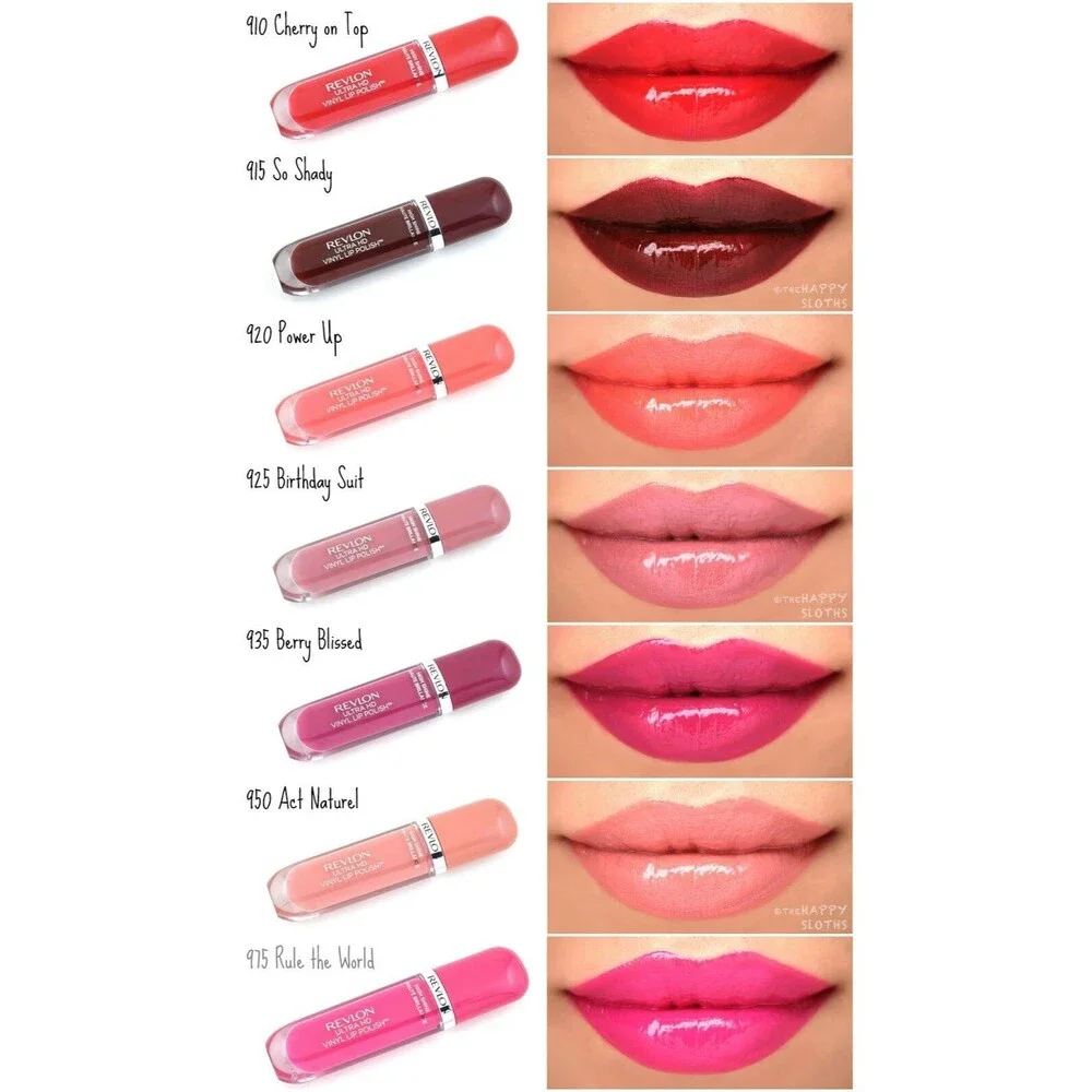 Revlon Ultra HD Vinyl Lip Polish Lip Gloss High Shine
